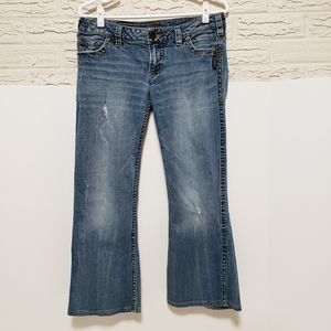 Silver Frances Flare Jeans 30